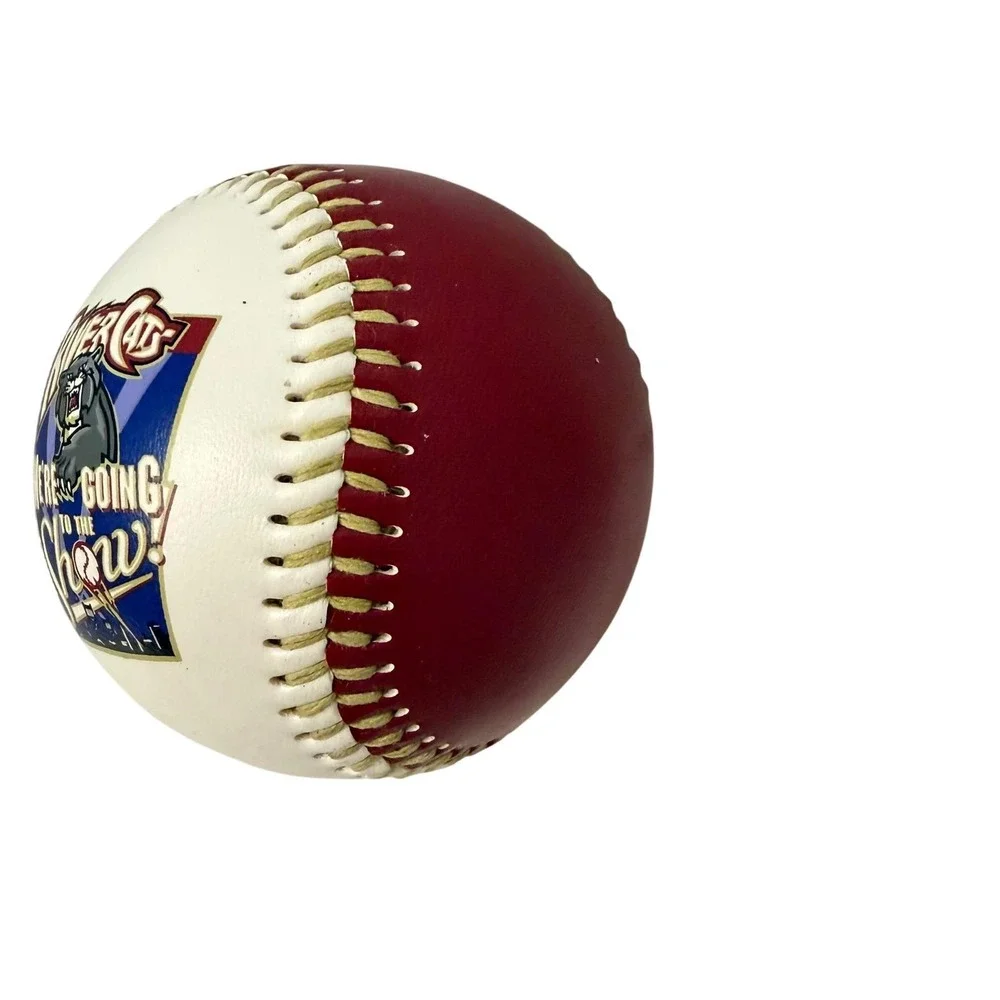 Fotoball Sacramento River Cats Baseball 2001 White Red Excellent Coca-Cola Logo